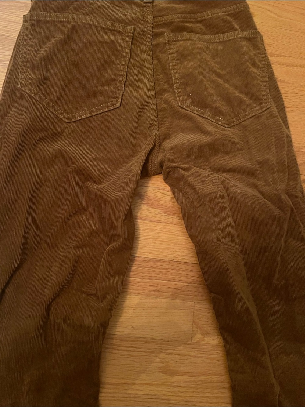 Women’s Brown Corduroy Pants (petite size 25 » inseam)